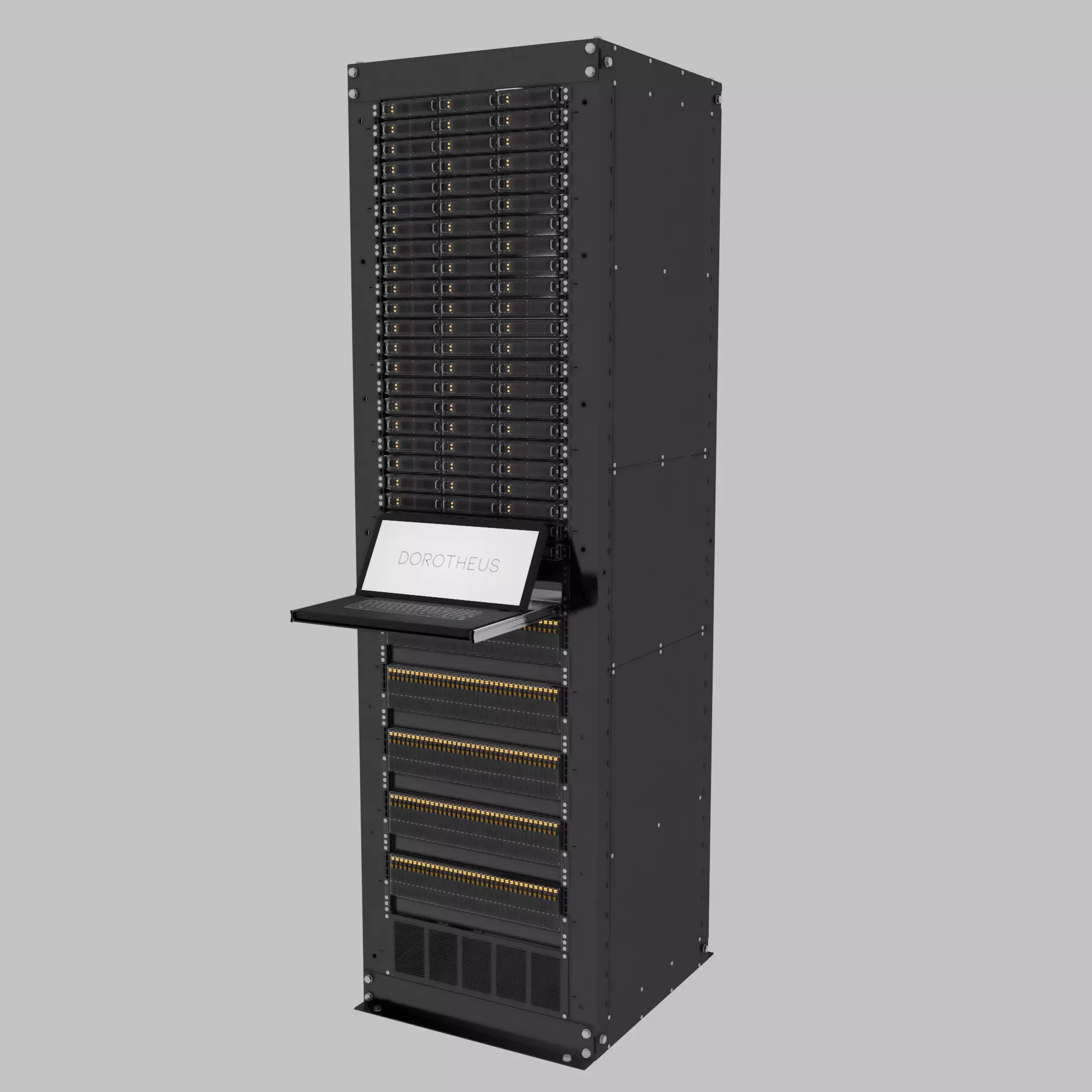Server Rack 3D model_0