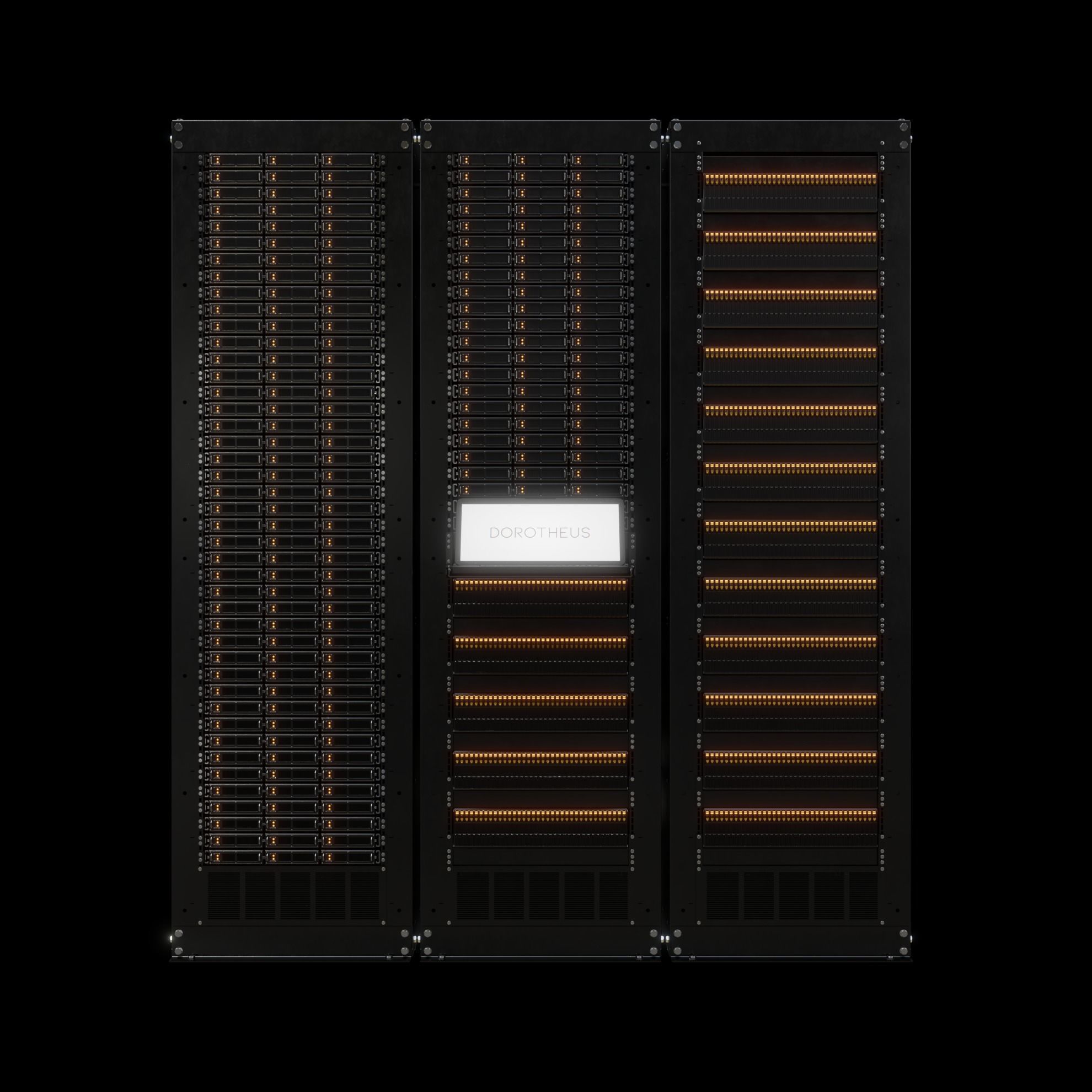 Server Rack 3D model_3