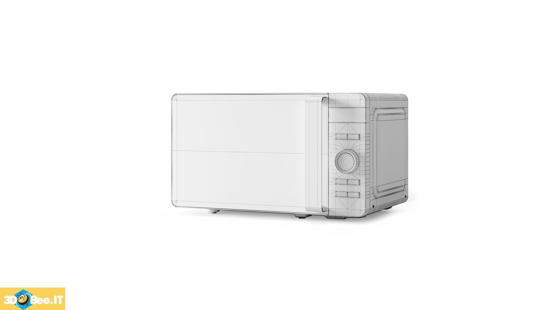 Microwave samsung oven 3D model_2