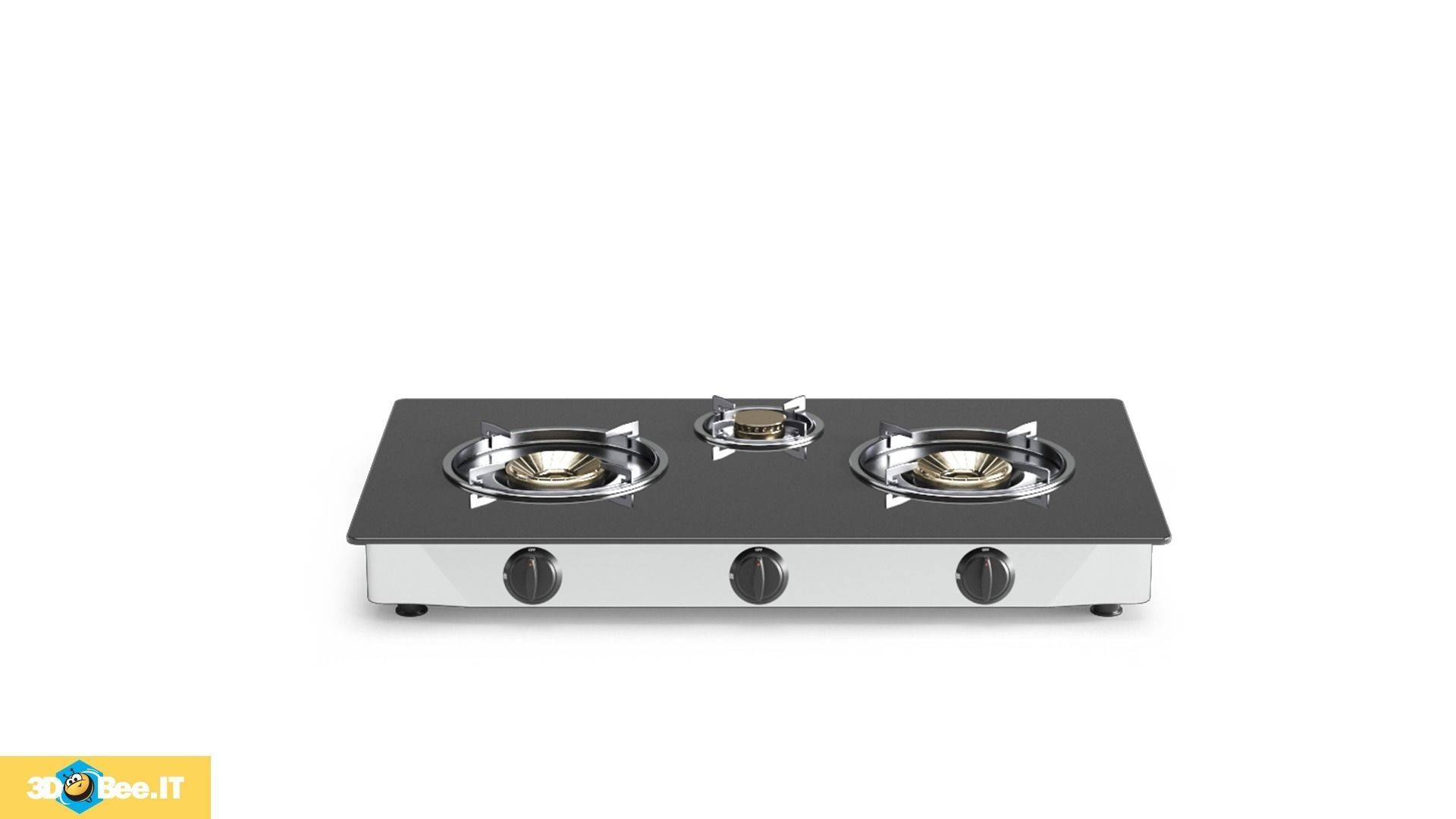 Gas Stove 3D model_1