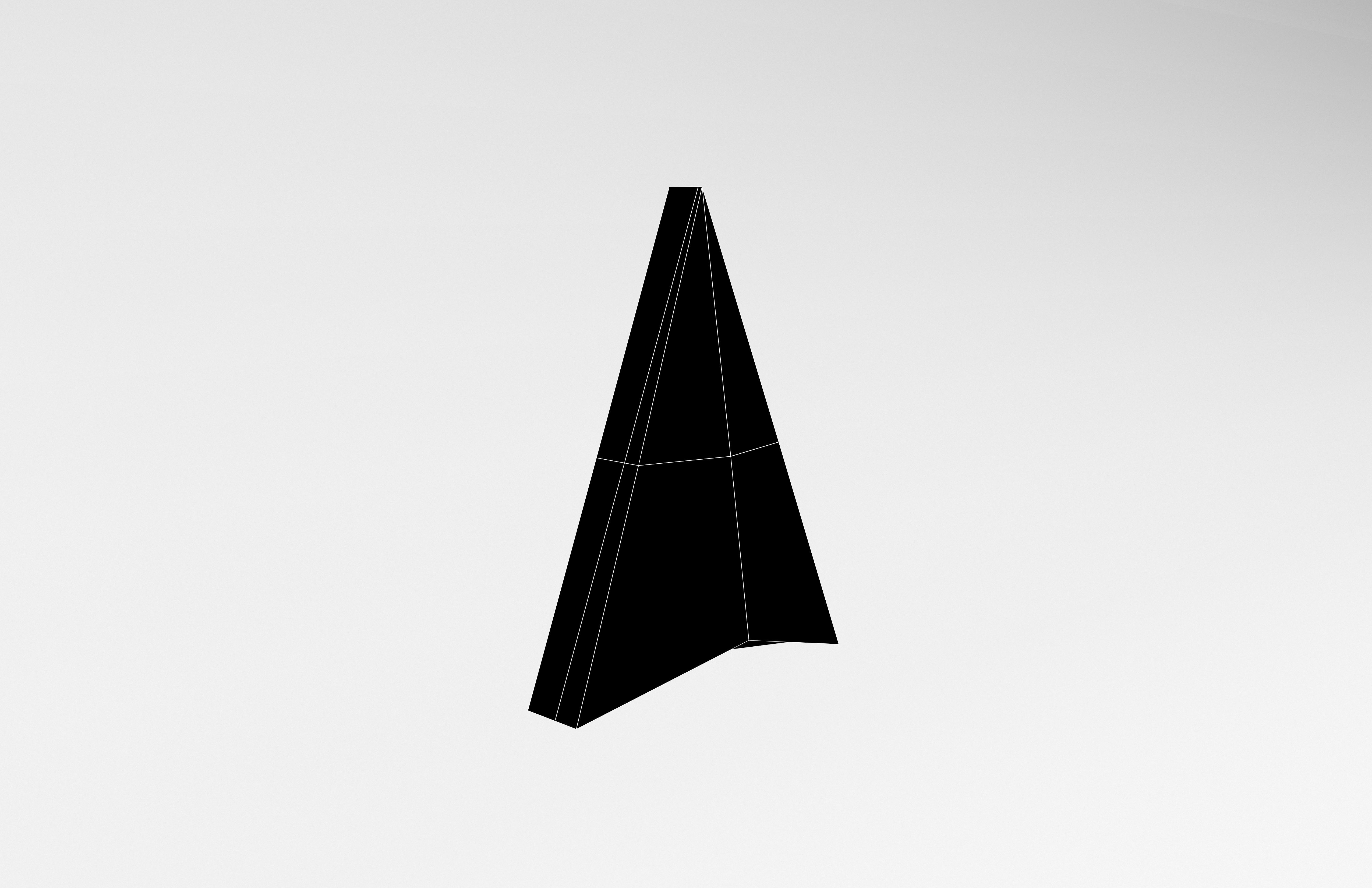 Arrow v1 001 Low-poly 3D model_7