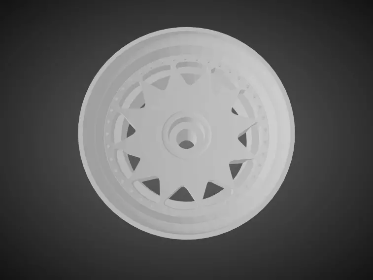 F52 Alexi rims for Hot Wheels 3D print model_0