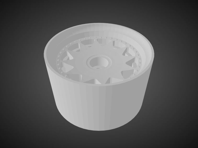 F52 Alexi rims for Hot Wheels 3D print model_1