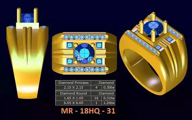 1 model diamond menring korea 31