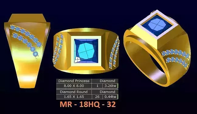 1 model diamond menring korea 32