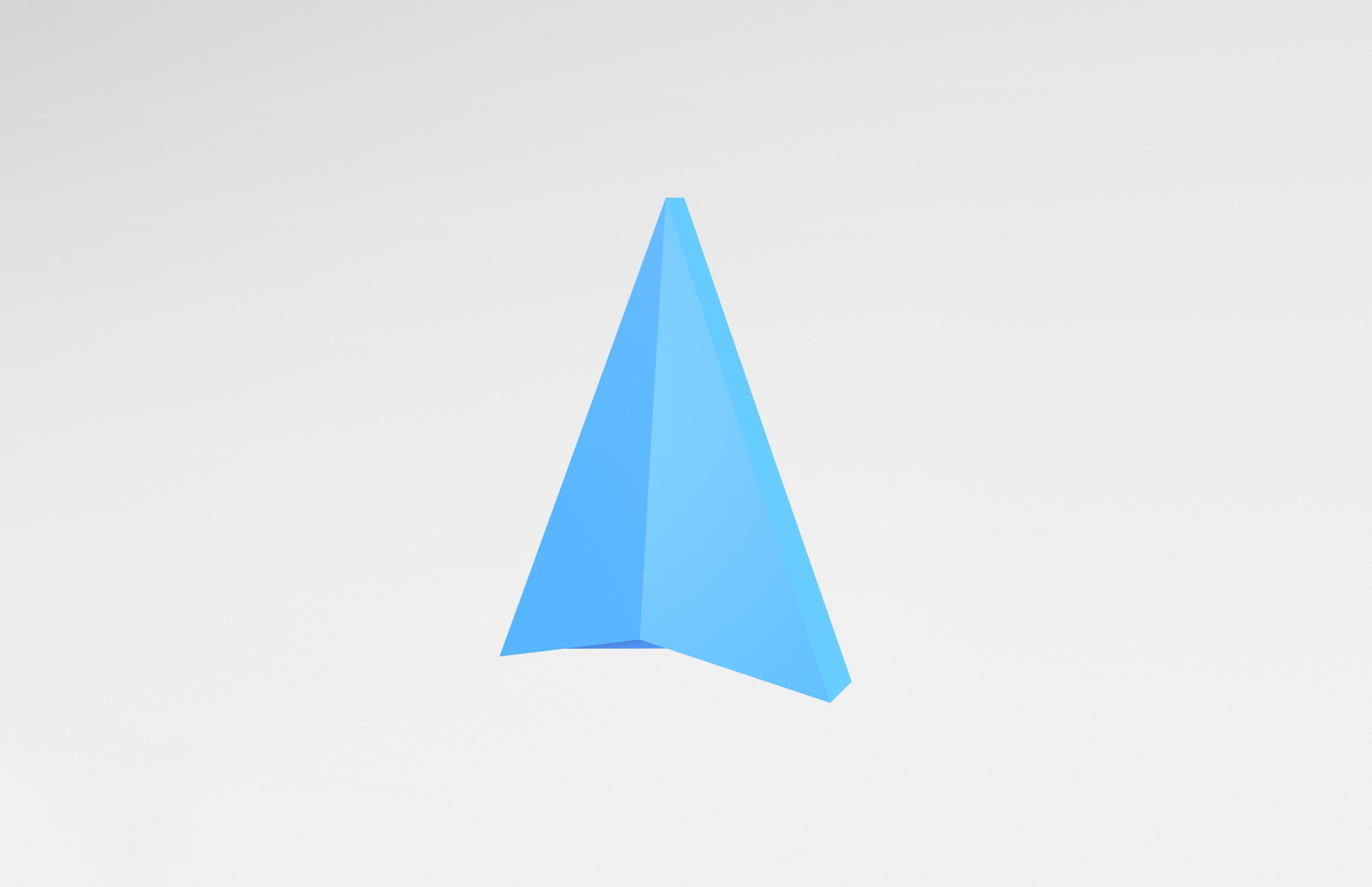 Arrow v1 006 Low-poly 3D model_2