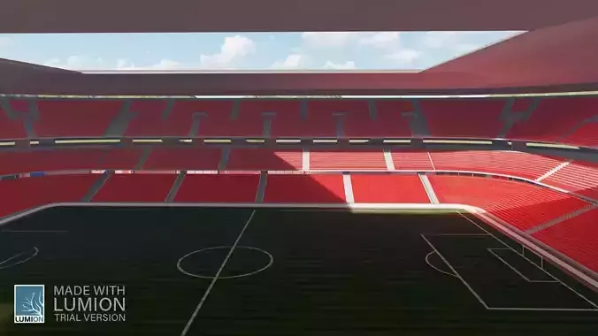 International Stadium 3D model