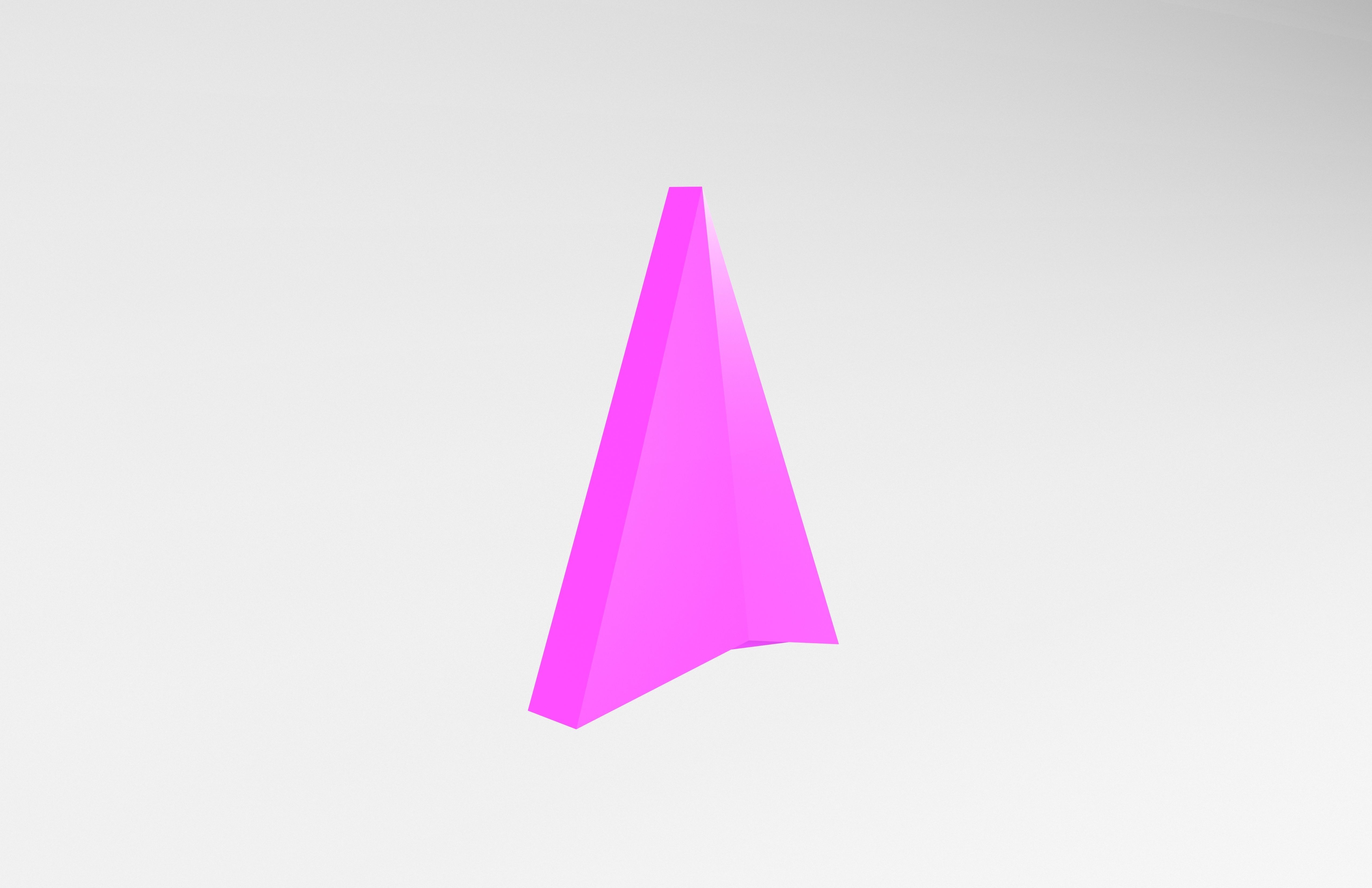 Arrow v1 008 Low-poly 3D model_3