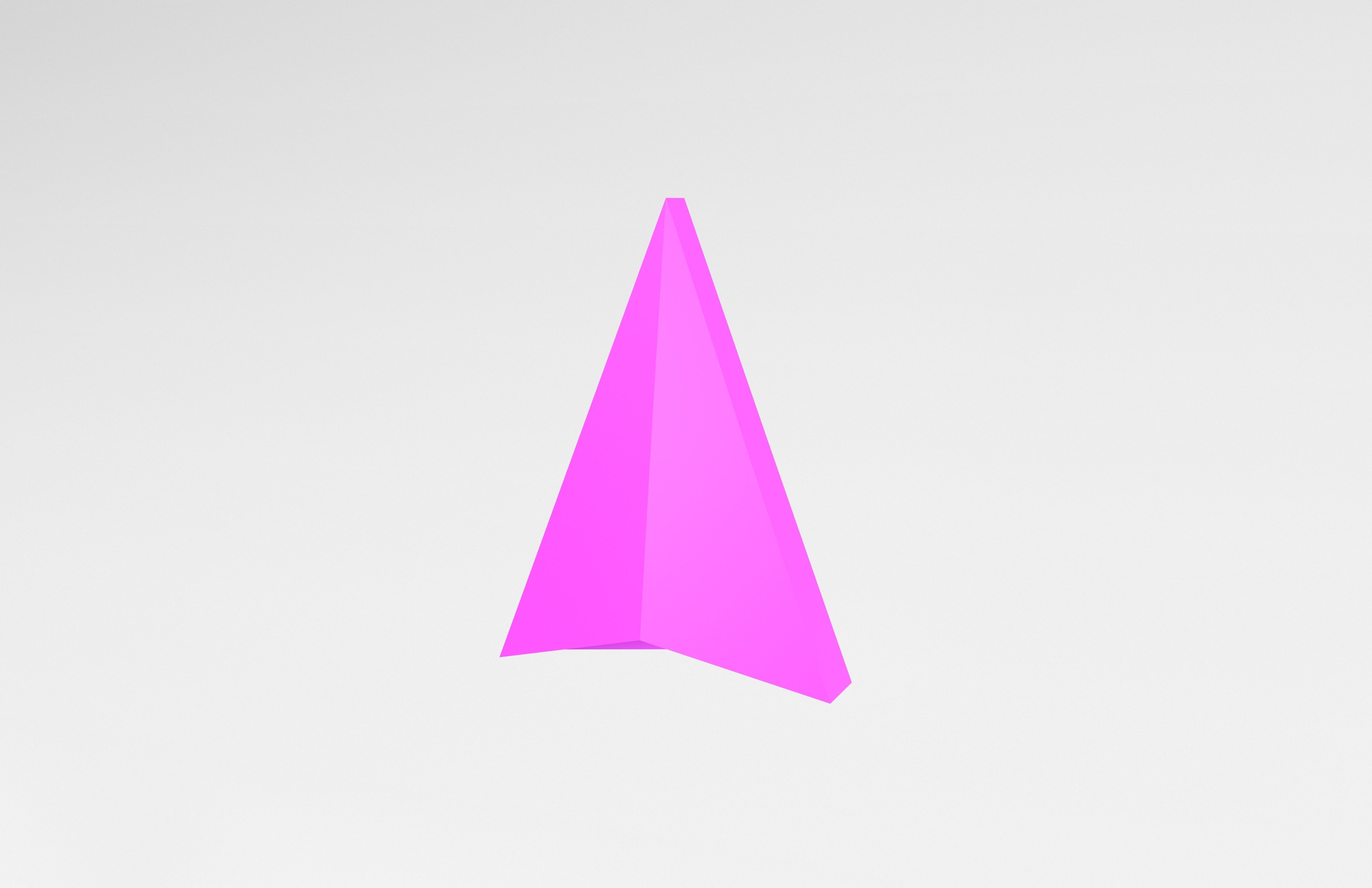 Arrow v1 008 Low-poly 3D model_2