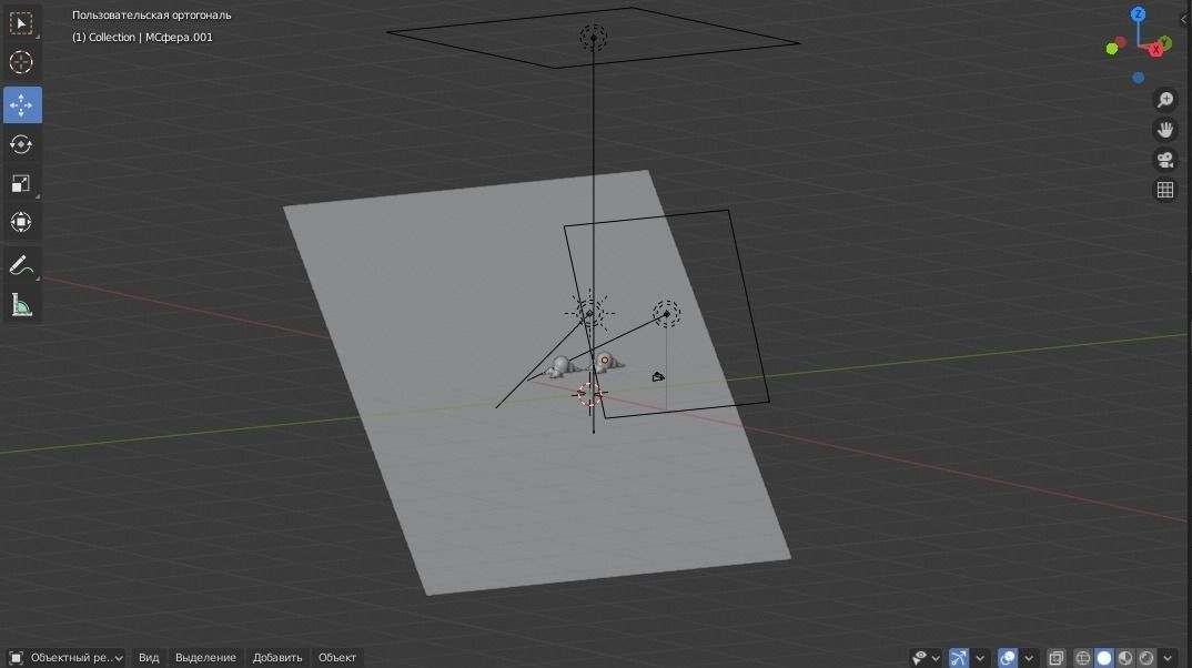 low poly cloud model in sky Low-poly 3D model_6