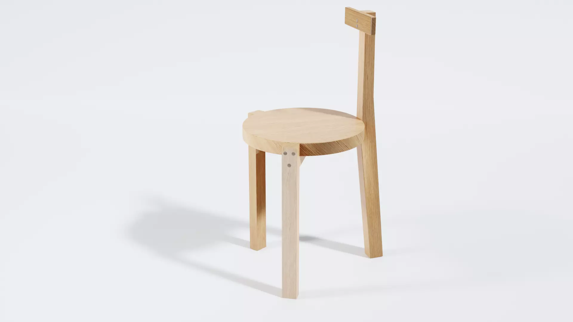 Girafa chair - brazilian furniture design 3D model