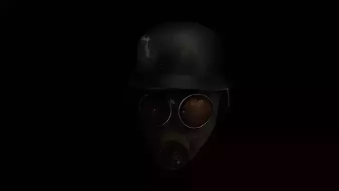 Old WW2 Style Gas Mask