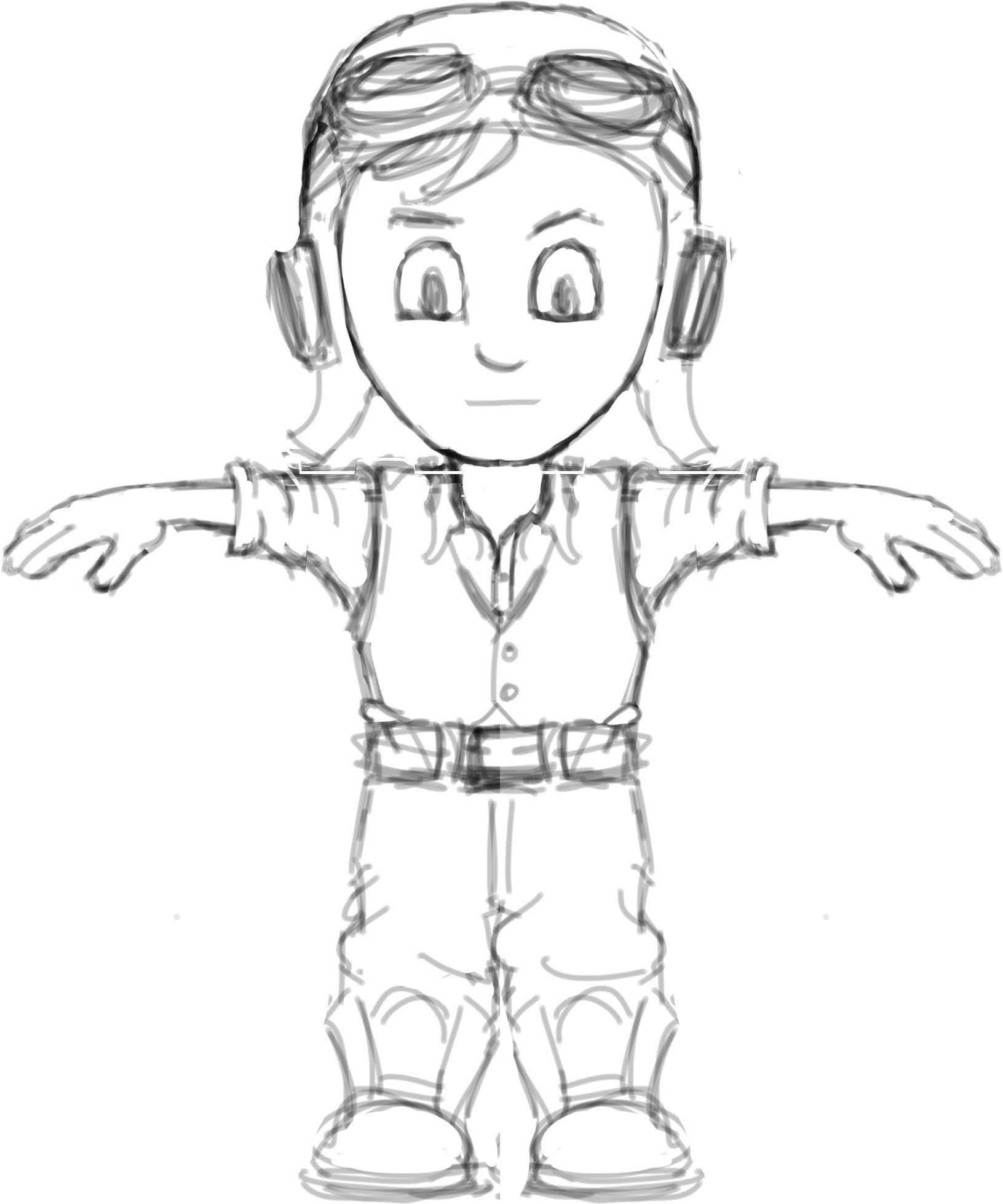 3D model of Cartoon Character and Rigged 3D model_4