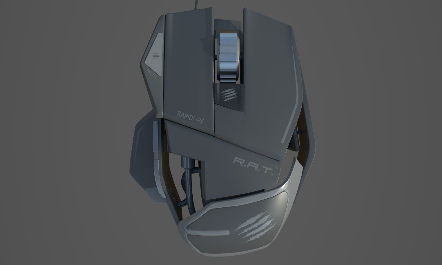 Gaming Mouse 3D model_10