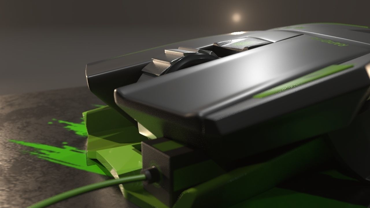 Gaming Mouse 3D model_7