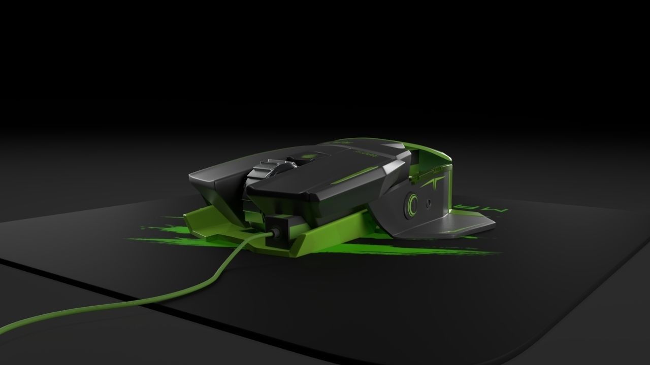 Gaming Mouse 3D model_6
