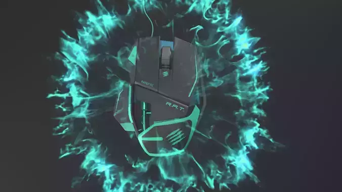 Gaming Mouse 3D model