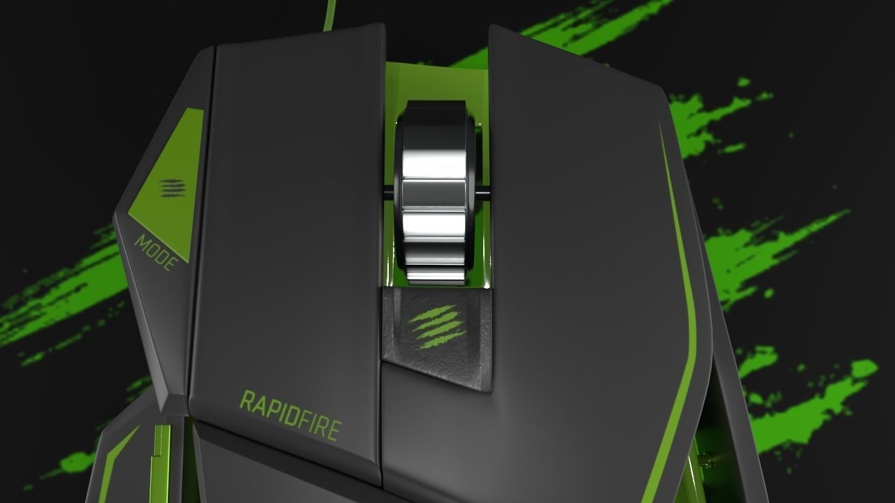 Gaming Mouse 3D model_3