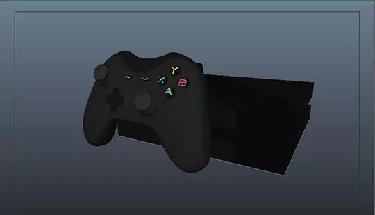 Fuze F1 Game console 3D model