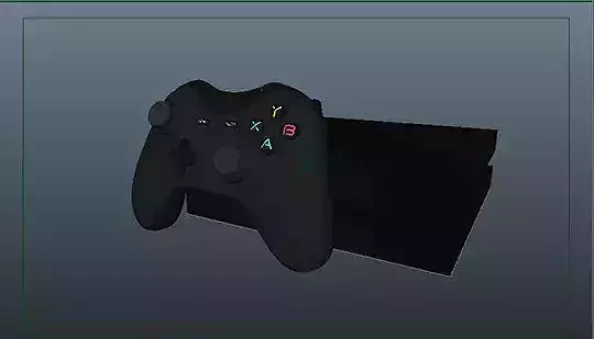 Fuze F1 Game console 3D model