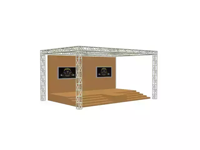 stage 3d model set