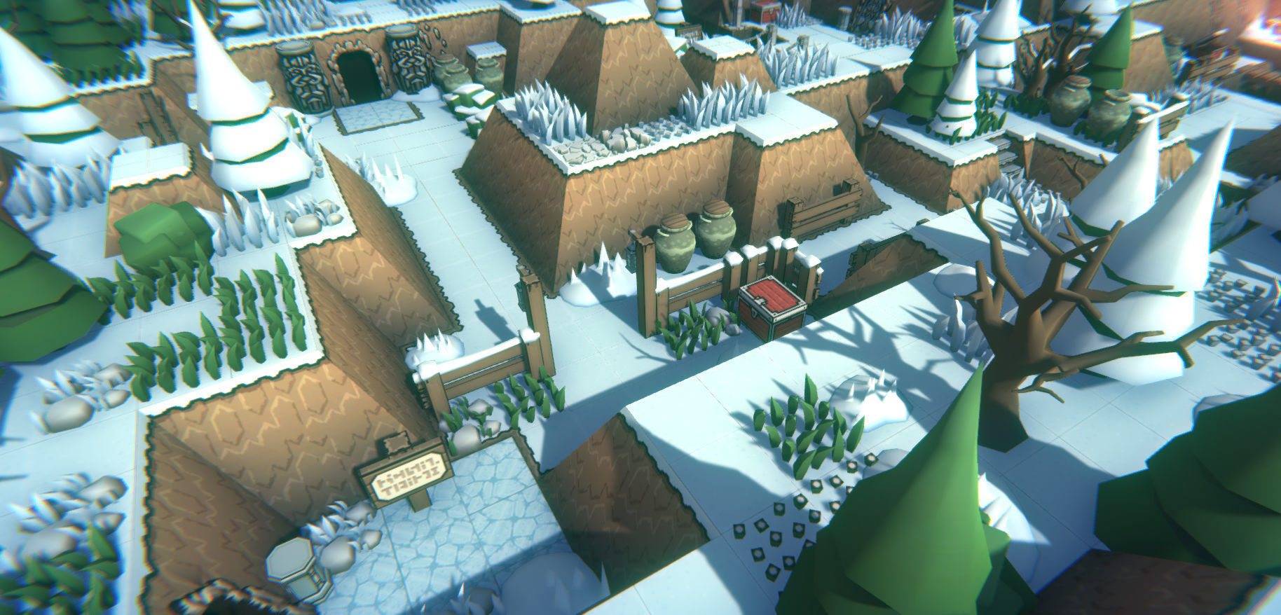 EnviroKit - THE MOUNTAIN - Retro Lowpoly Low-poly 3D model_14