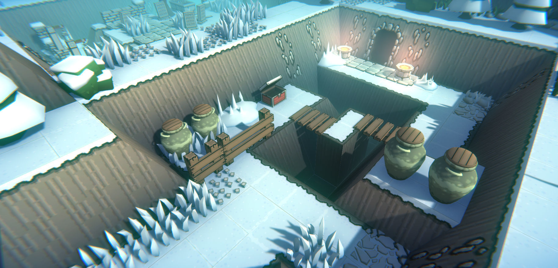 EnviroKit - THE MOUNTAIN - Retro Lowpoly Low-poly 3D model_1