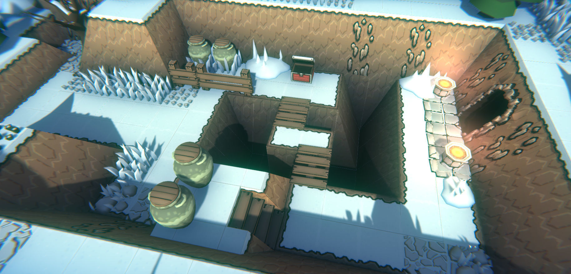 EnviroKit - THE MOUNTAIN - Retro Lowpoly Low-poly 3D model_11