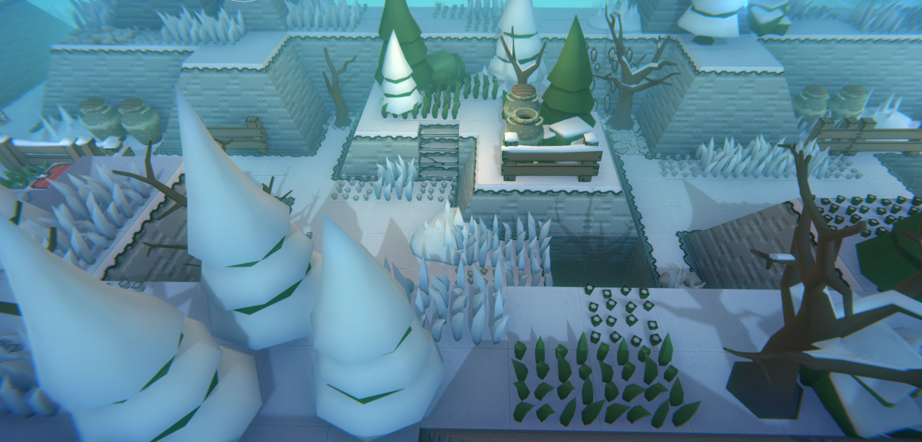 EnviroKit - THE MOUNTAIN - Retro Lowpoly Low-poly 3D model_2