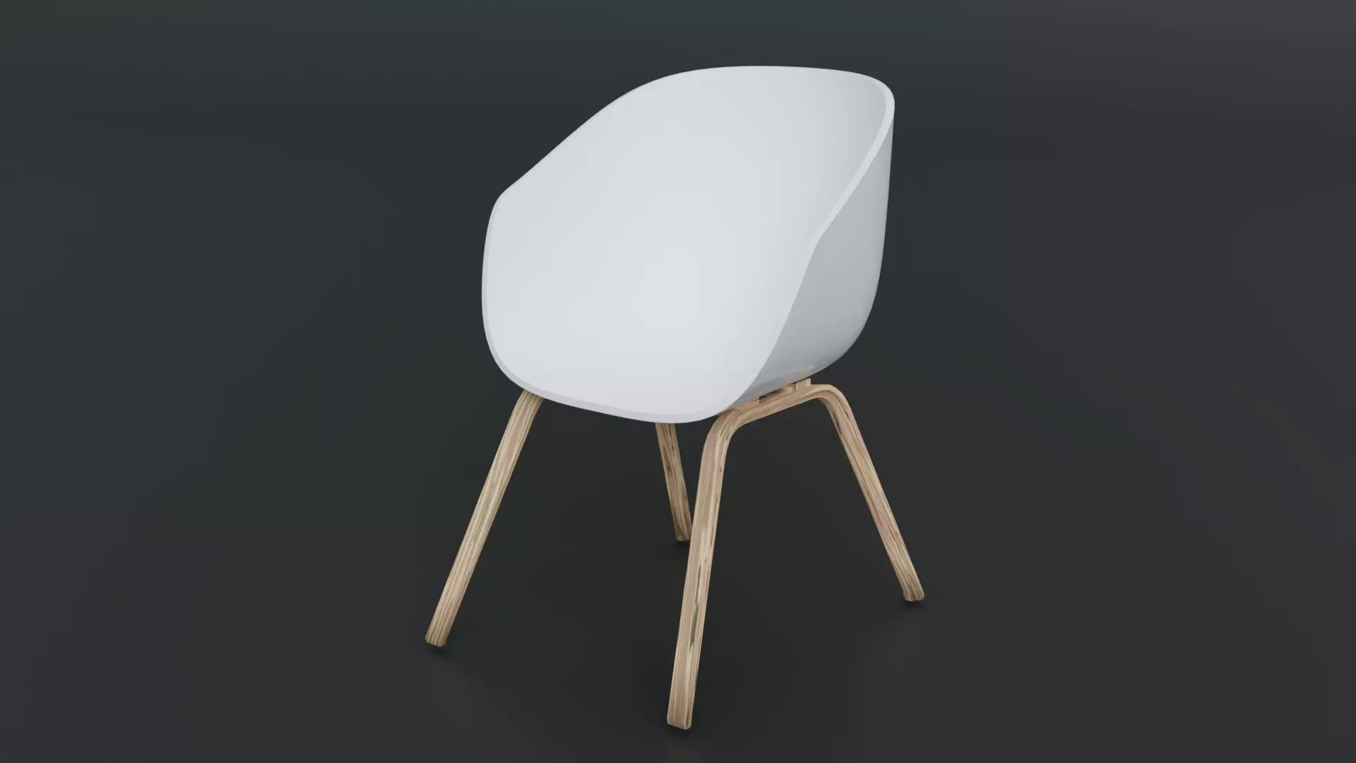 Design Chair 3D model_0