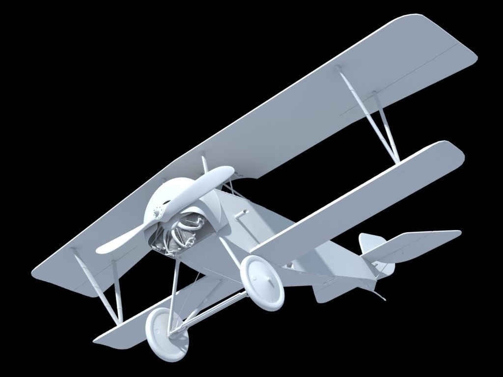 Nieuport 11 3D model_3