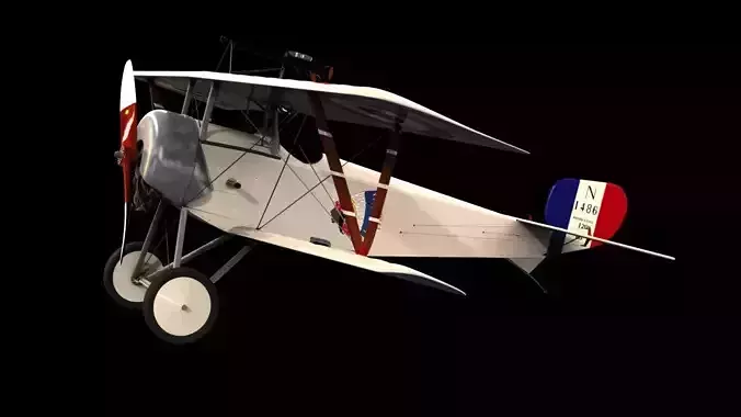 Nieuport 11 3D model