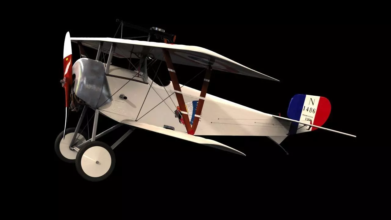 Nieuport 11 3D model_0