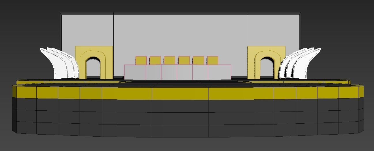 Concert Stage 3d Model  3D print model_4