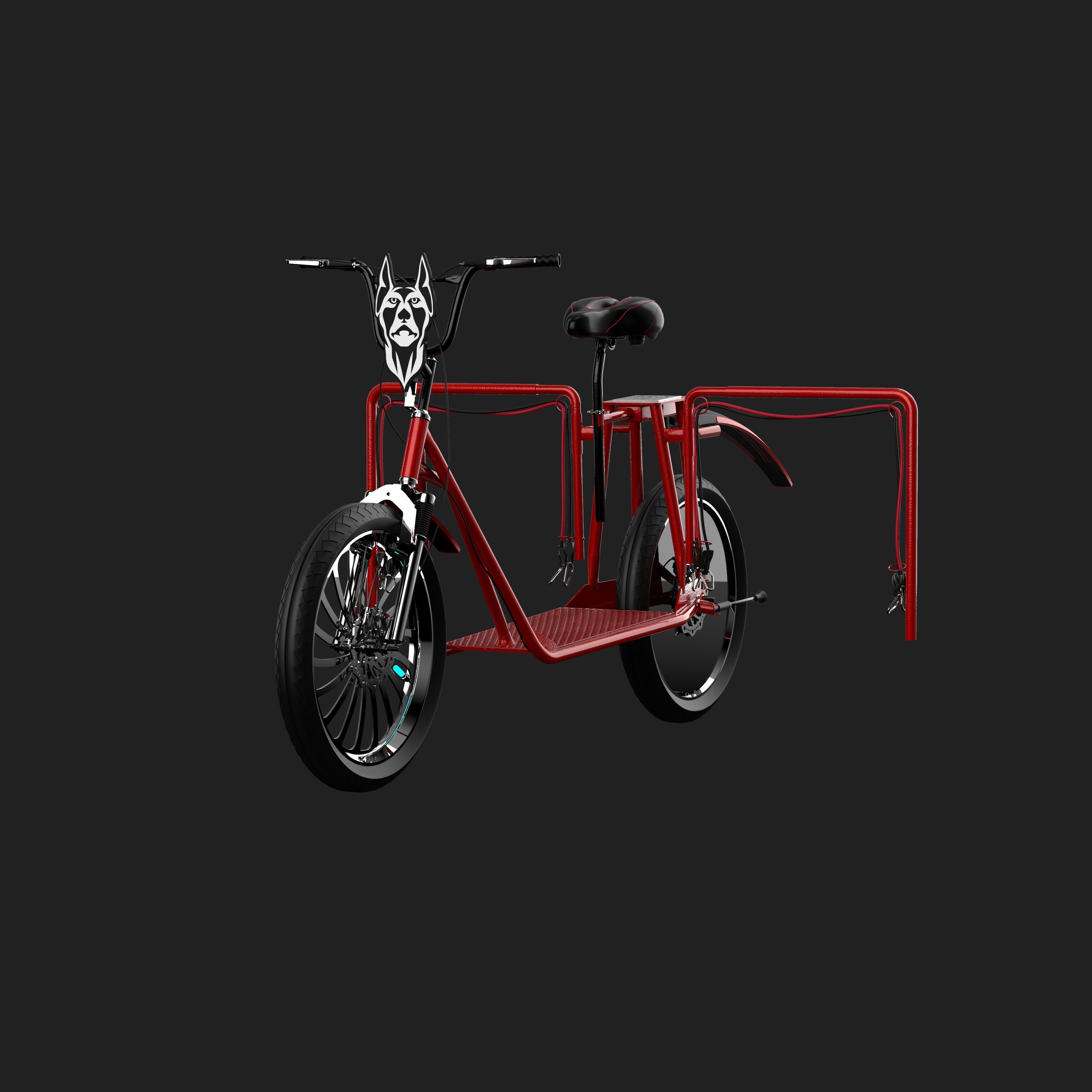 SPOOTER - scooter 3D model_3