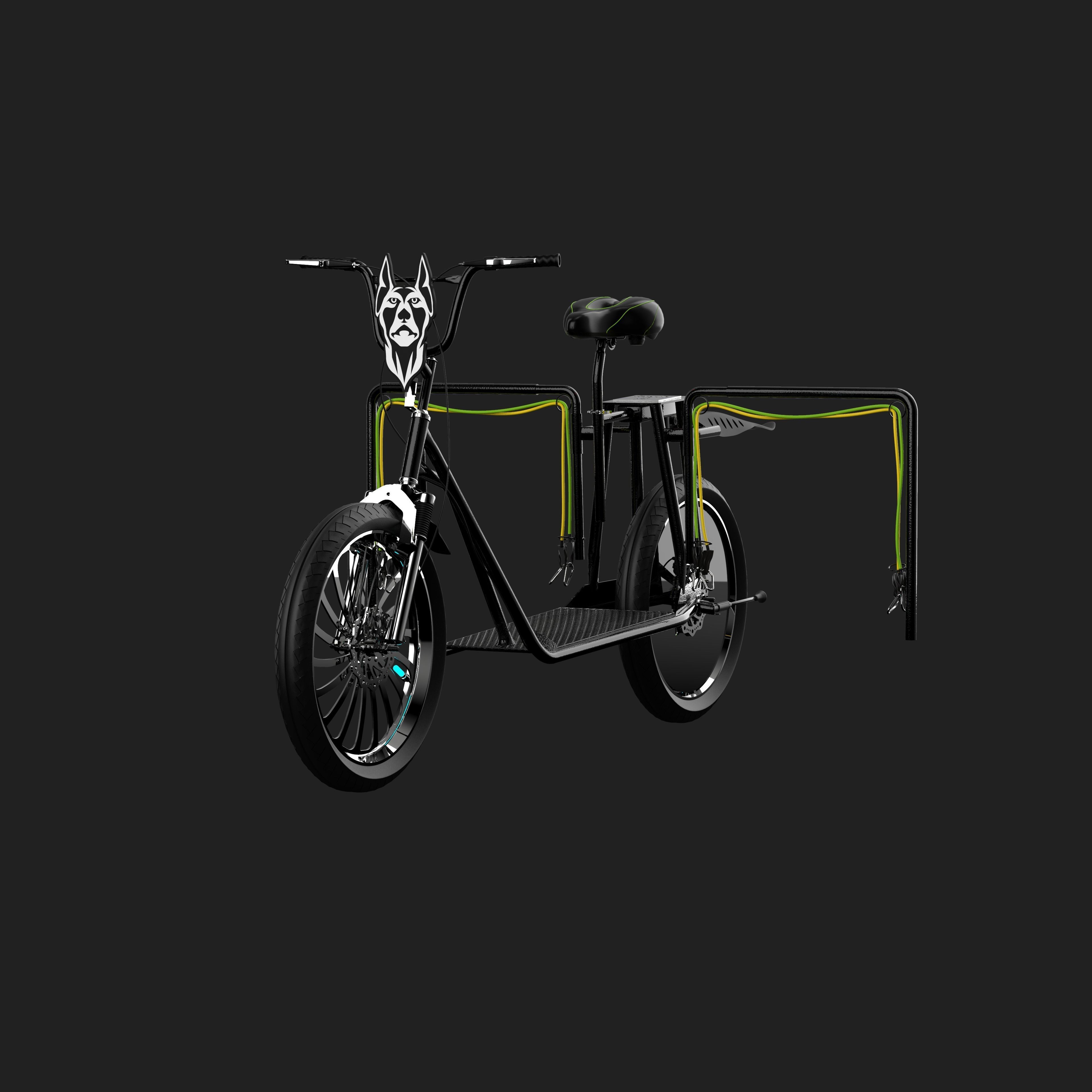 SPOOTER - scooter 3D model_1