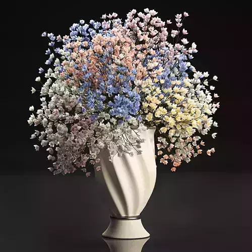 Bouquet of flowers in a vase for decoration 107