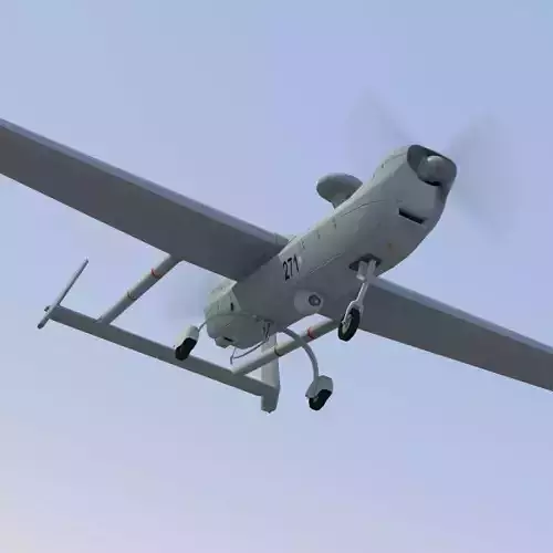 Hunter RQ5a UAV 3D model
