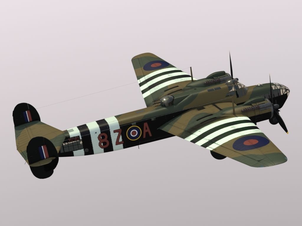 Armstrong Whitworth Albermarle Mk V 3D model_1