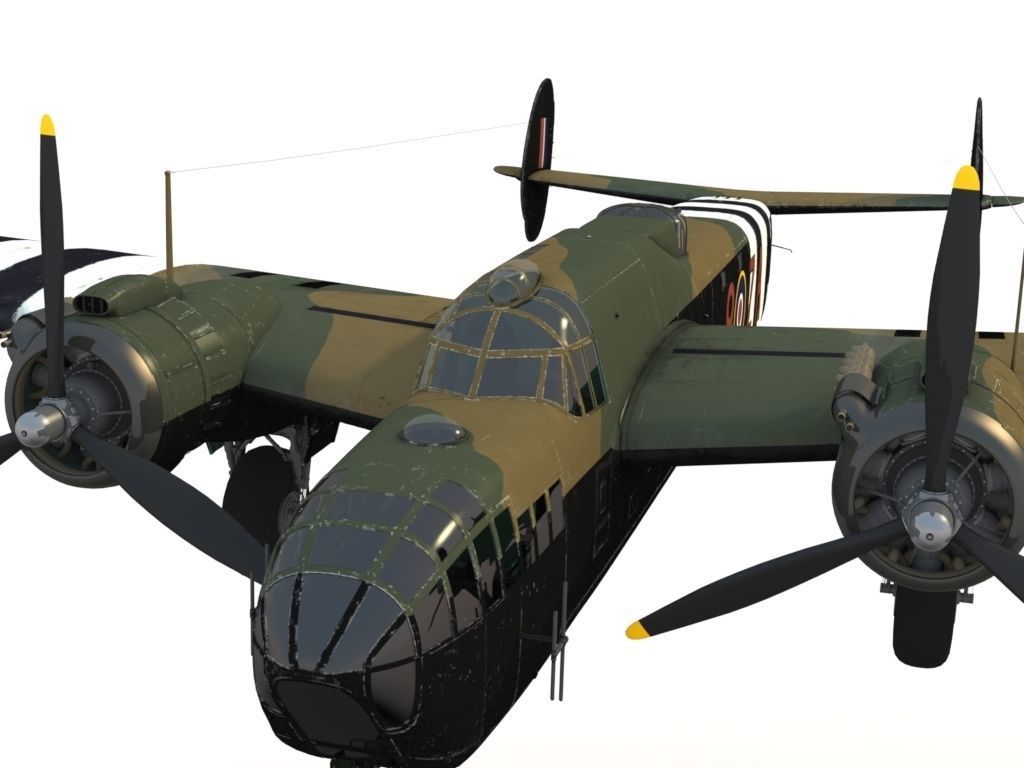 Armstrong Whitworth Albermarle Mk V 3D model_9