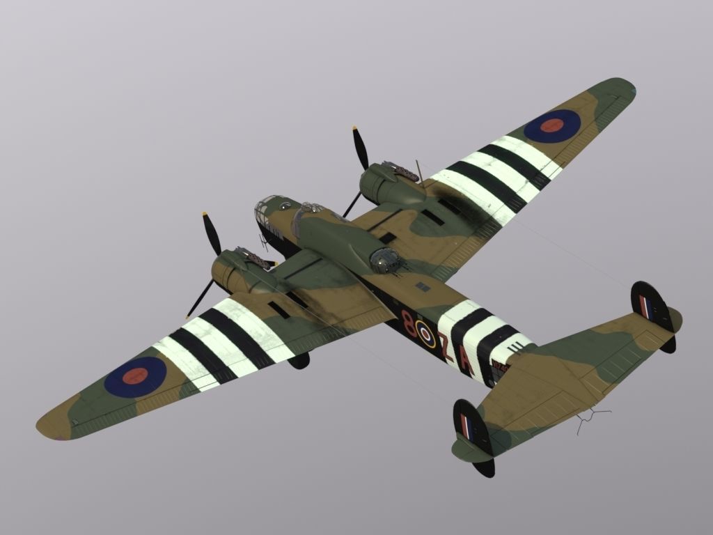 Armstrong Whitworth Albermarle Mk V 3D model_4