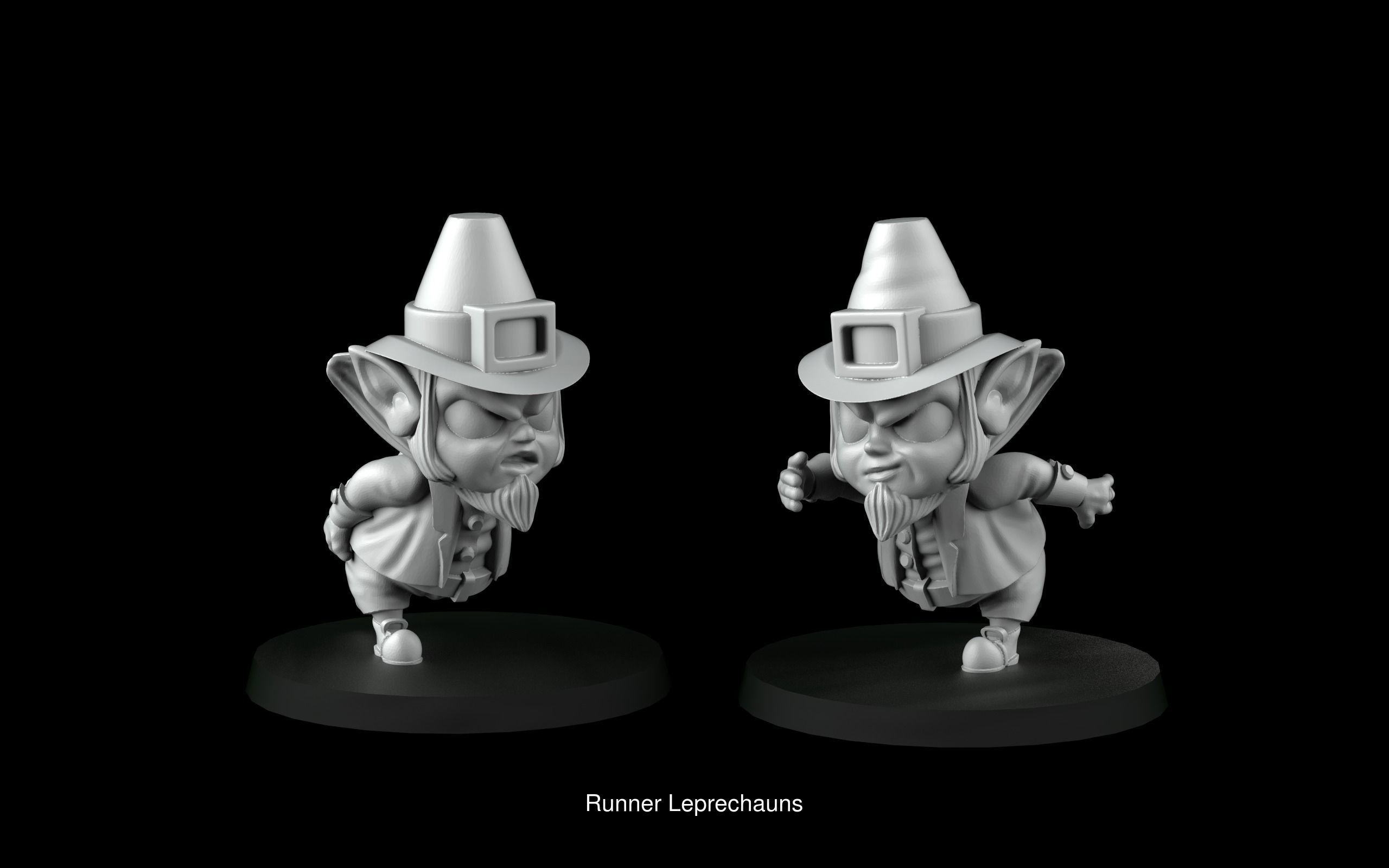 St- patrick s angry leprechaun Bundle 3D Model Collection_19