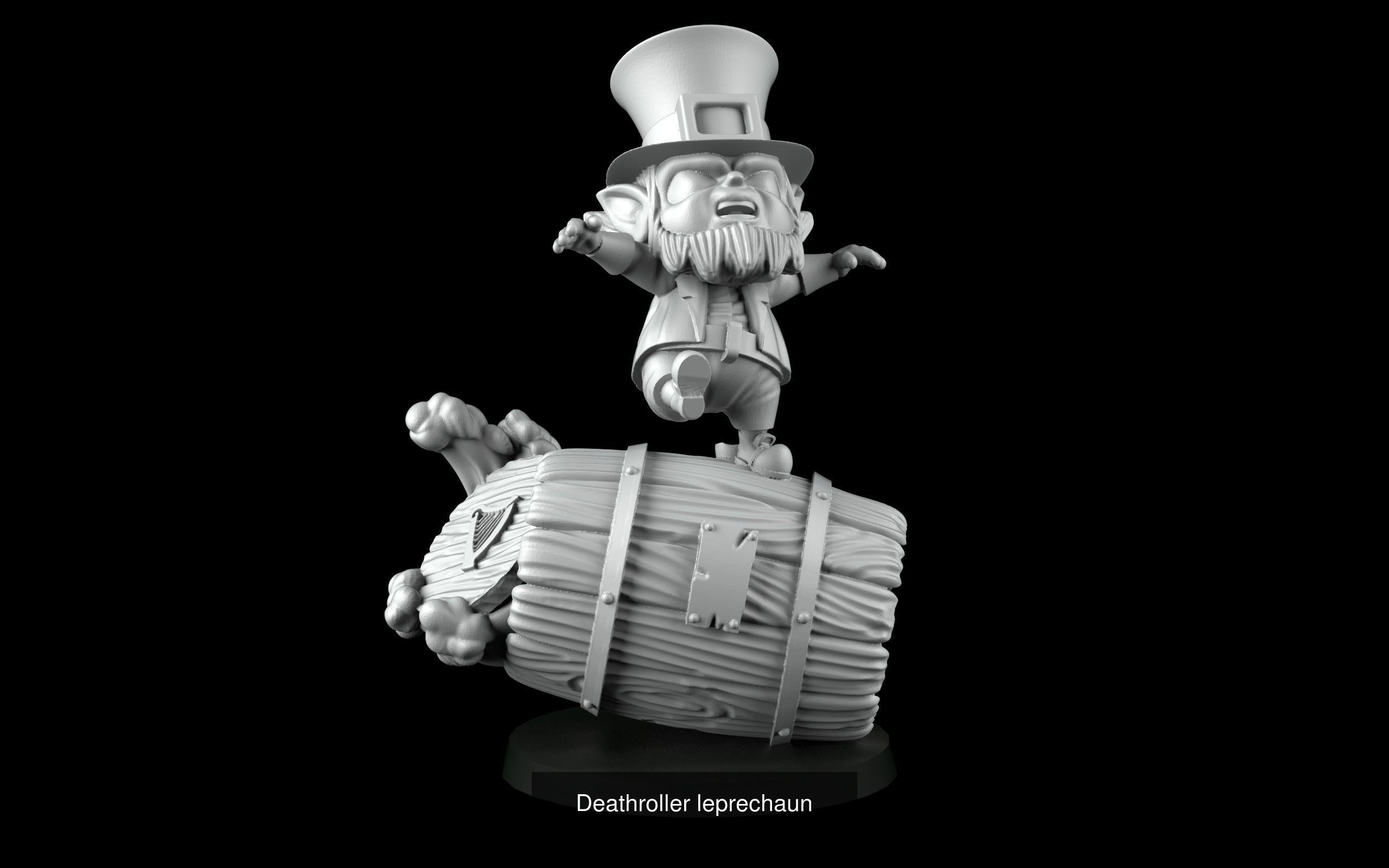 St- patrick s angry leprechaun Bundle 3D Model Collection_15