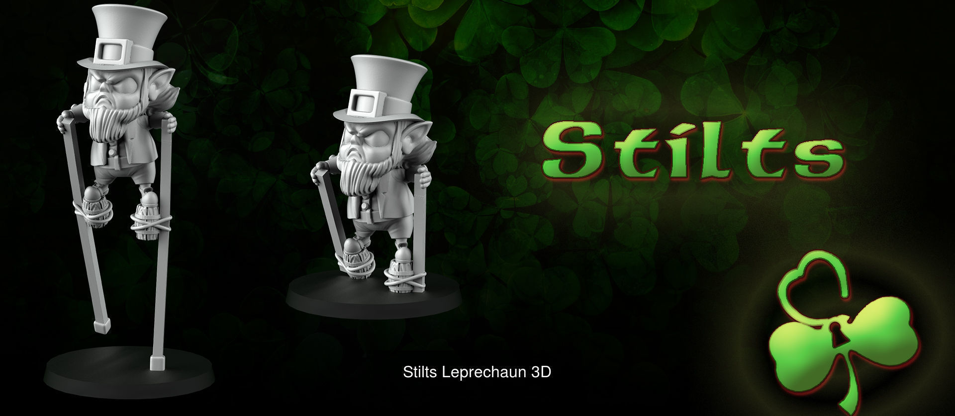 St- patrick s angry leprechaun Bundle 3D Model Collection_36
