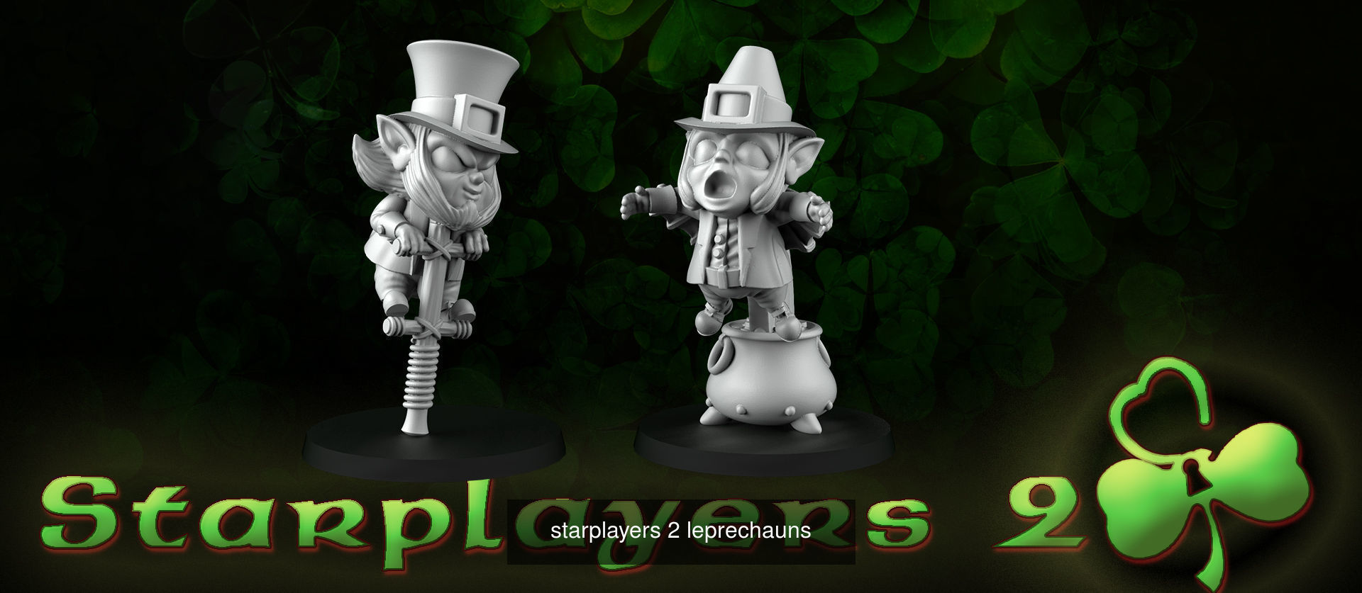 St- patrick s angry leprechaun Bundle 3D Model Collection_28