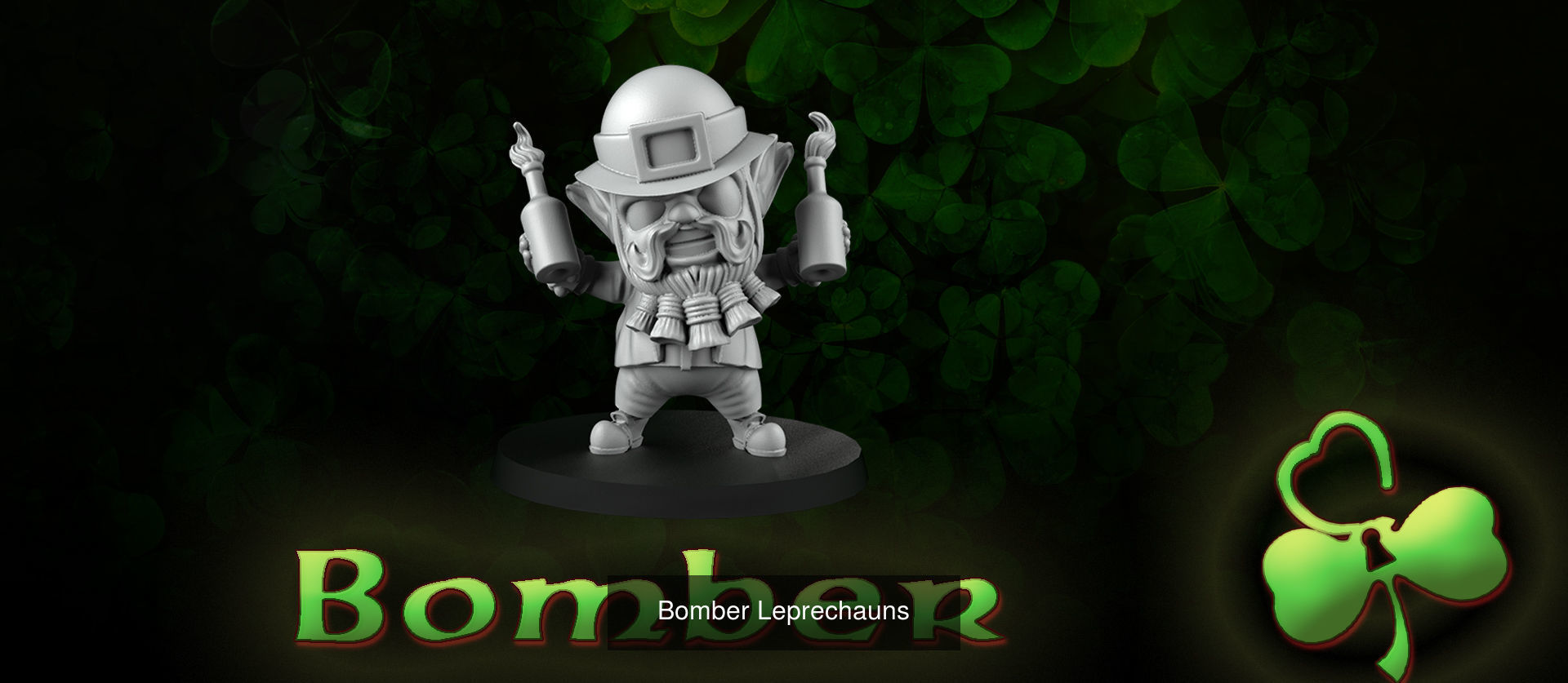 St- patrick s angry leprechaun Bundle 3D Model Collection_10