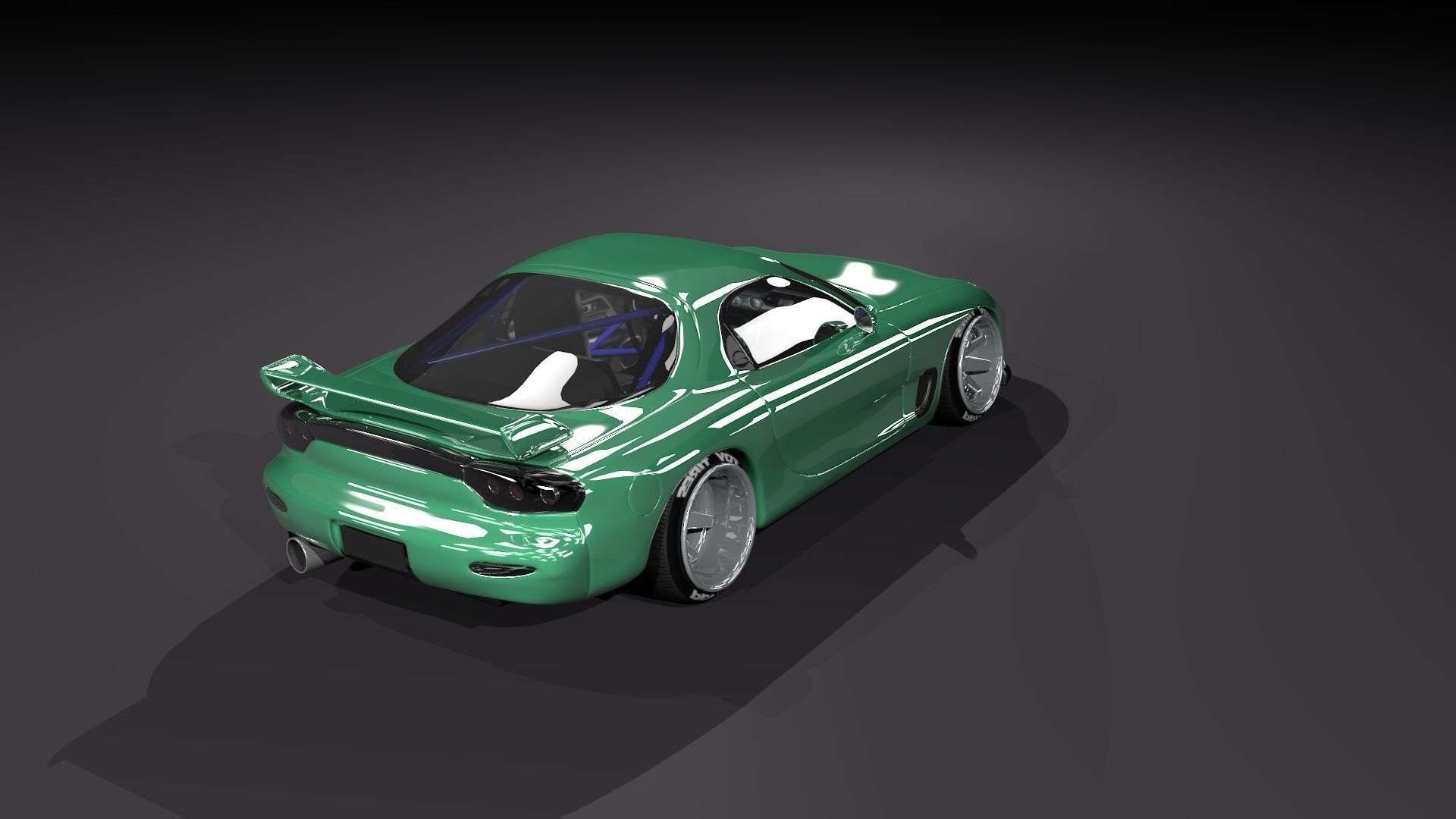 Mazda RX7 FD 3D model | CGTrader