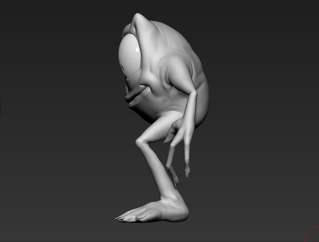 Cool Creature 3D model_2