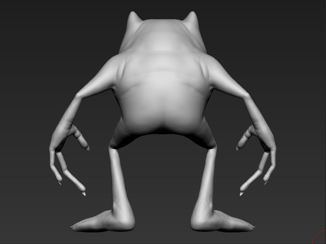 Cool Creature 3D model_4