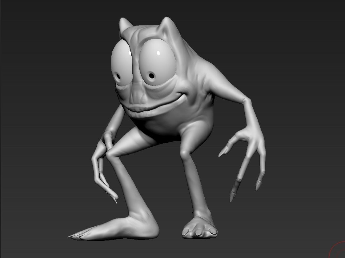 Cool Creature 3D model_0